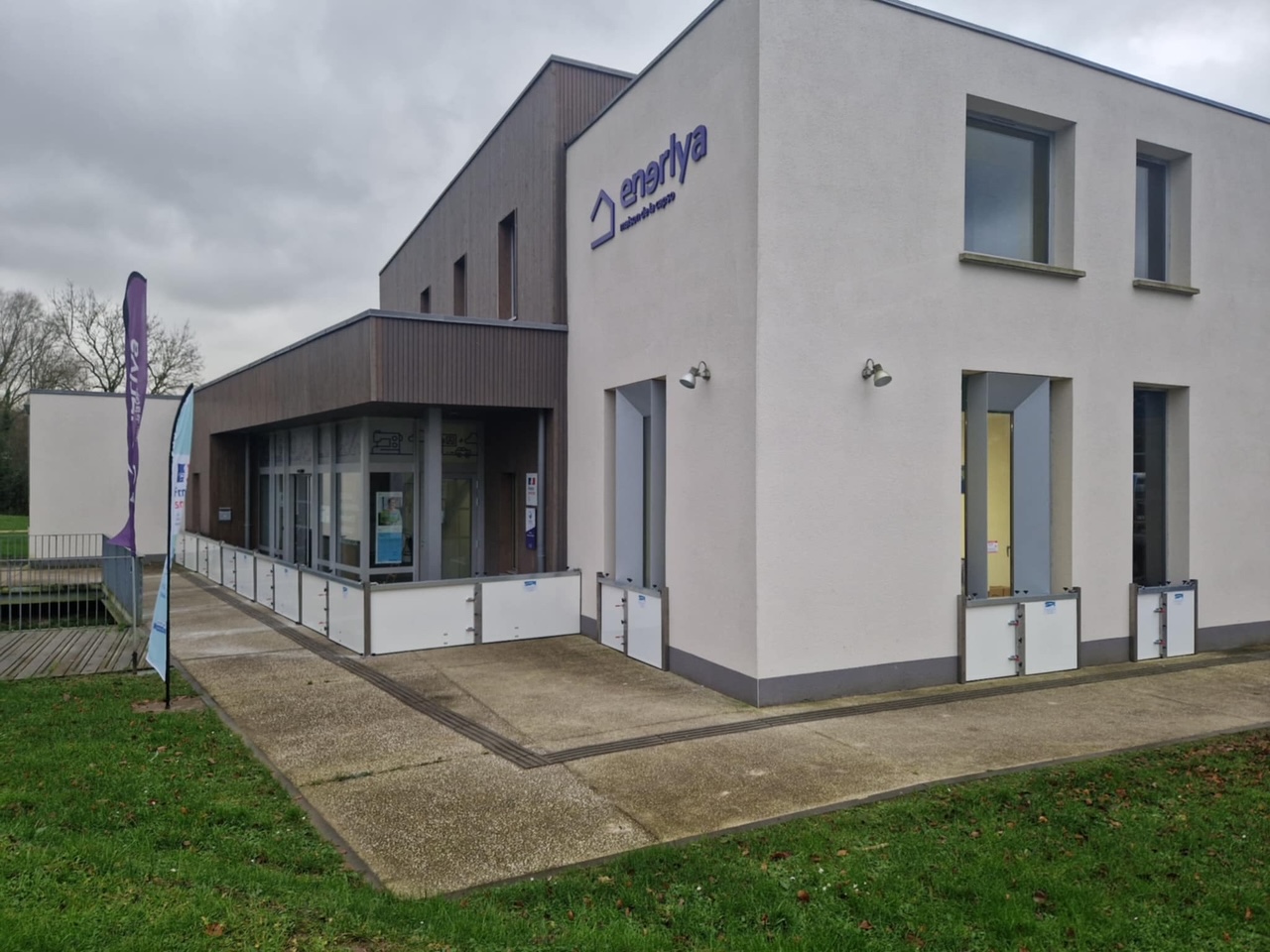 Batardeau installé pour une collectivité - réalisation 4