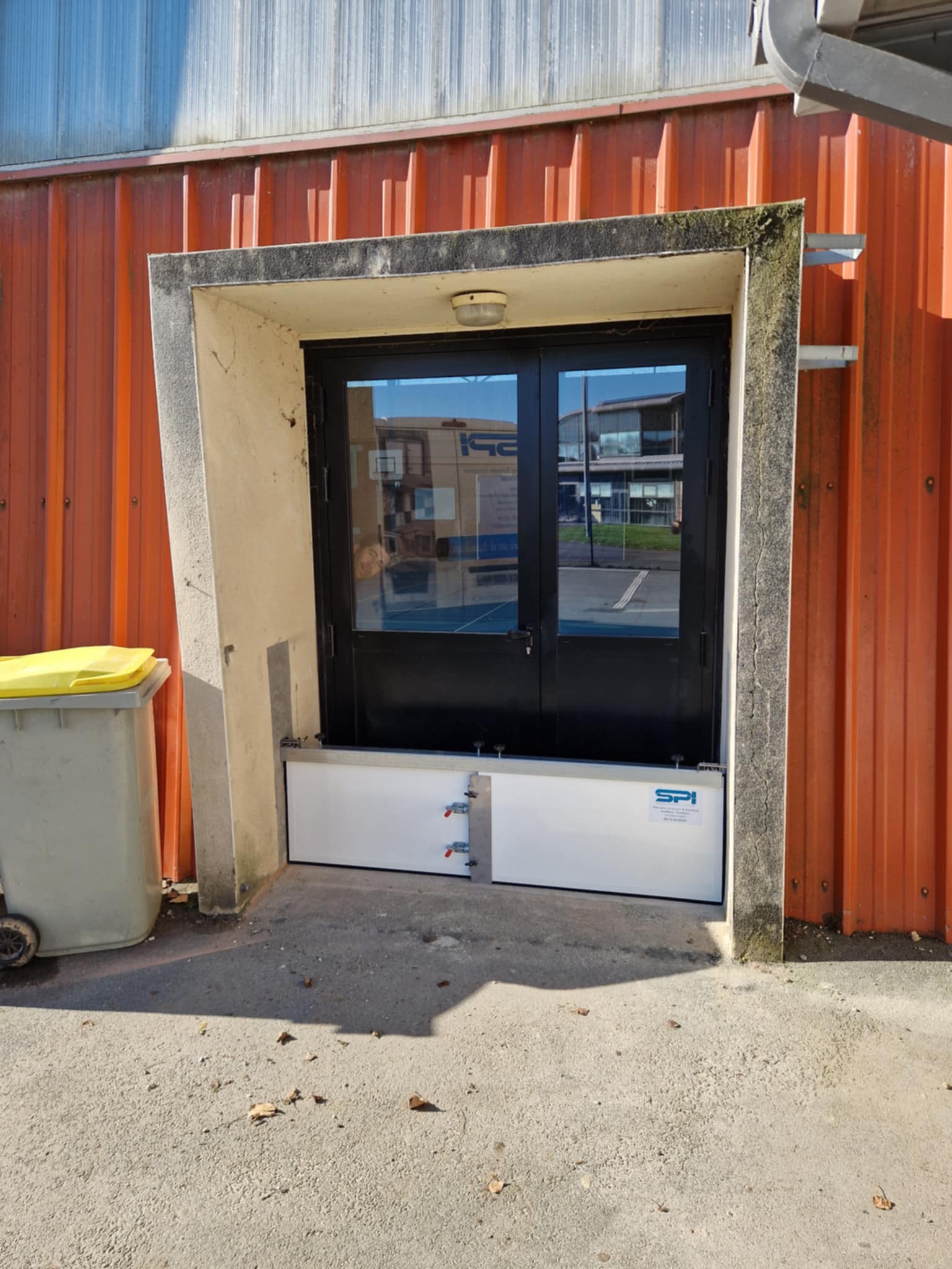 Batardeau installé pour une collectivité - réalisation 9