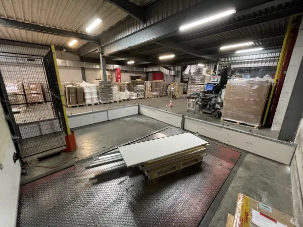 Batardeau industriel installé sur un site de production - réalisation 2