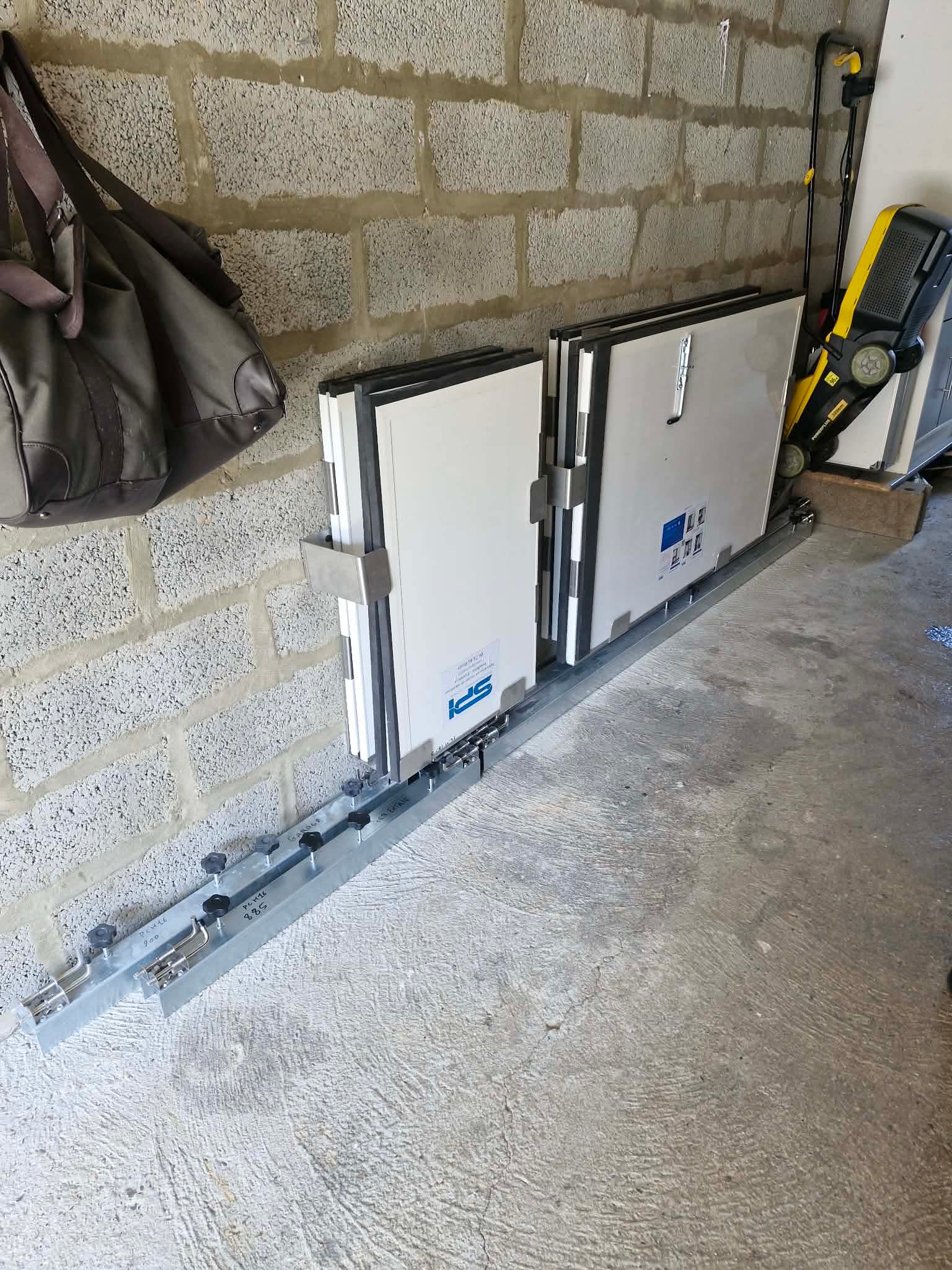 Support de rangement sur-mesure pour batardeaux - réalisation 2